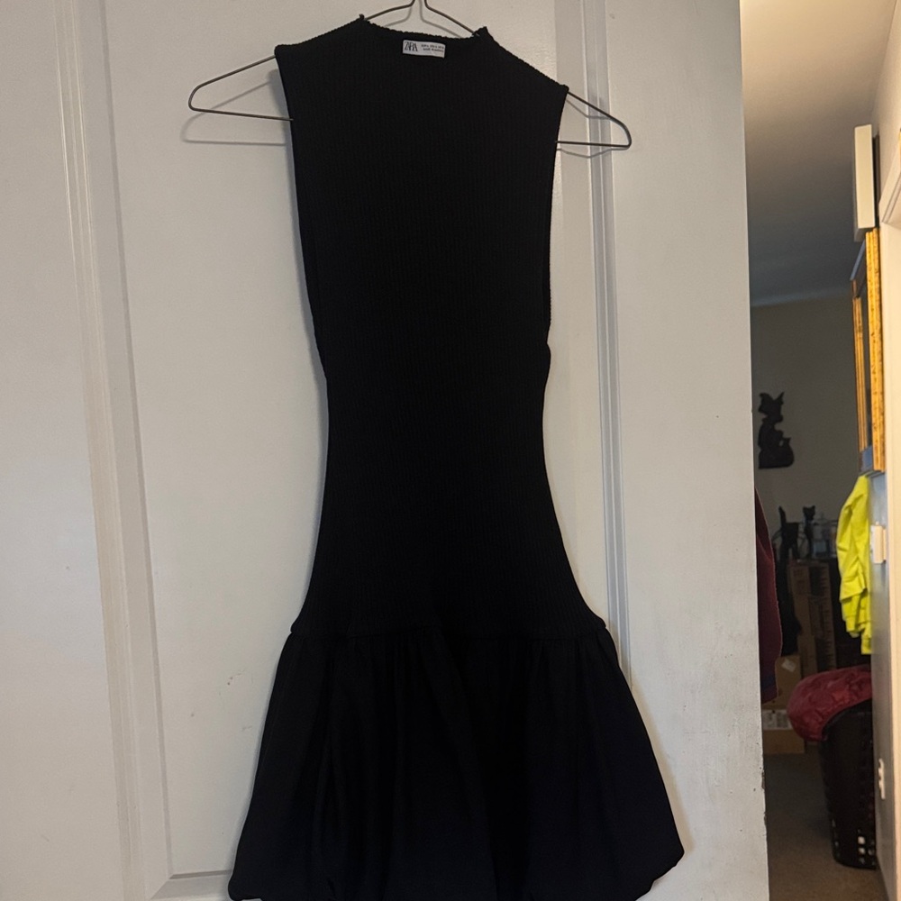 Zara Black Mini Dress